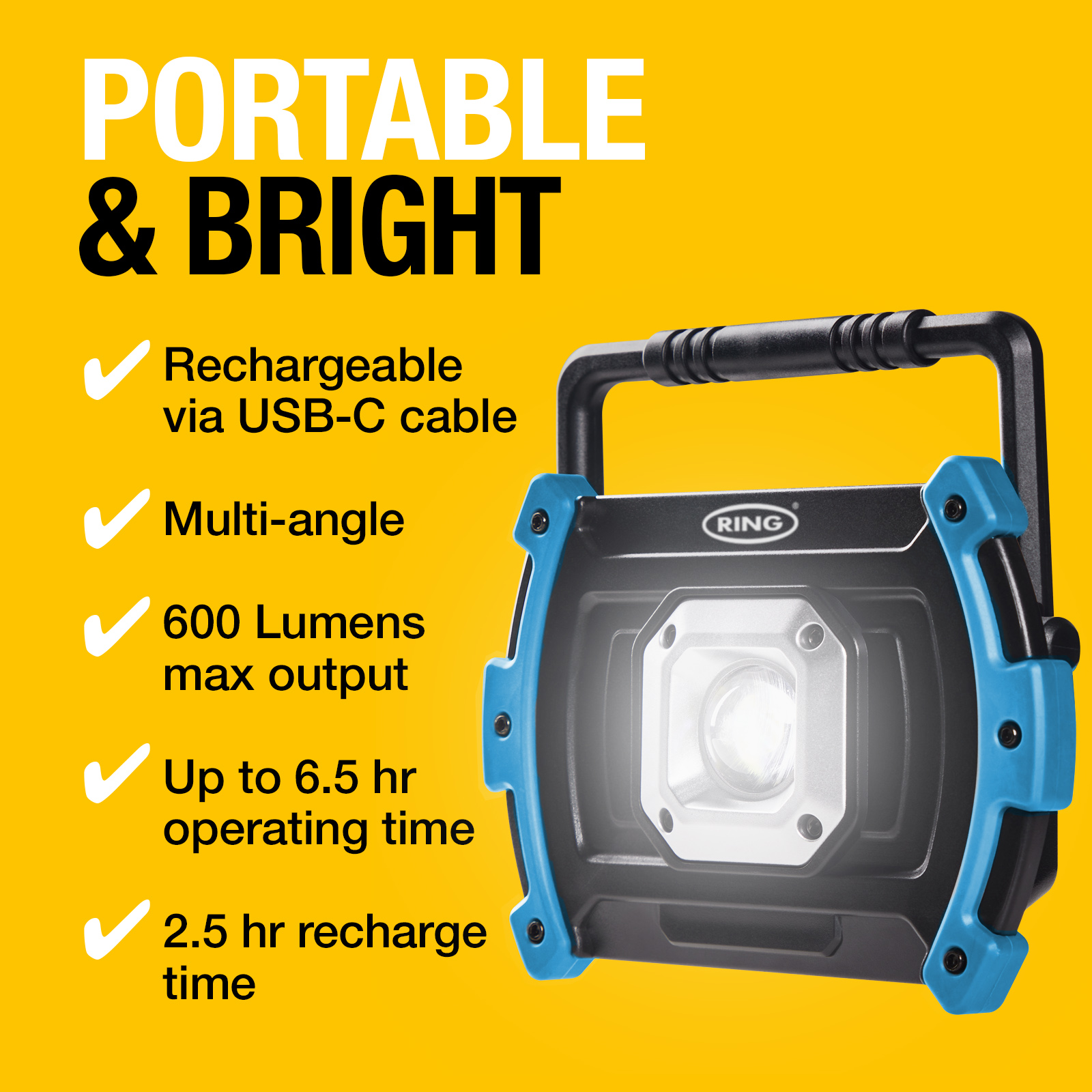 Ring hot sale floodlight lumens